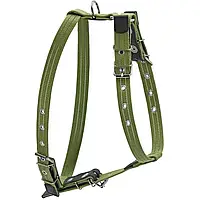 Шлея Collar для великих собак N2 68-91 см Зелена