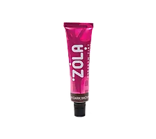 Фарба для брів із колагеном ZOLA Collagen 04, темно-коричнева, 15 мл