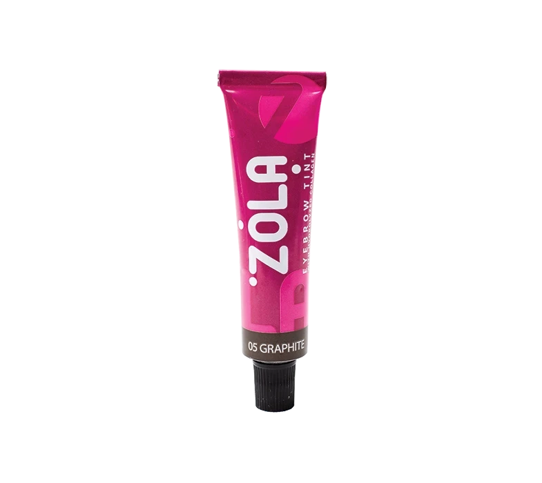 Фарба для брів із колагеном ZOLA Collagen 05, графіт, 15 мл