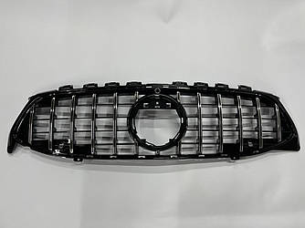 Решітка радіатора Mercedes CLA C118 (2019+) стиль AMG GT Panamericana (хром смужки)