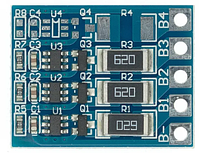 Плата 3s 4,2 В Функція балансу Захисна плата 68 мА Li-ion Літієві батареї 18650 Збалансовані