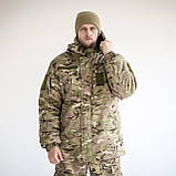 Зимова форма ЗСУ (Бушлат на флісі Мультикам + Штани на флісі мультикам), фото 4