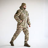 Зимова форма ЗСУ (Бушлат на флісі Мультикам + Штани на флісі мультикам), фото 6