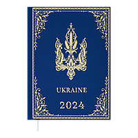 Ежедневник датированный 2024г UKRAINE A5 BM.2128-14