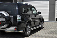 Задняя дуга AK003 (нерж.) для Mitsubishi Pajero Wagon IV