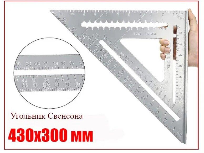 Косинець Свенсона Swanson транспортир 430х300 мм