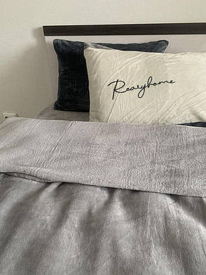 Велюрова постільна білизна Двоспальний, фото 1