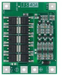 Плата 3s 21 В 4,2 В 40 а Функція балансу Захисна плата 68 мА Li-ion Літієві батареї 18650 Збалансовані