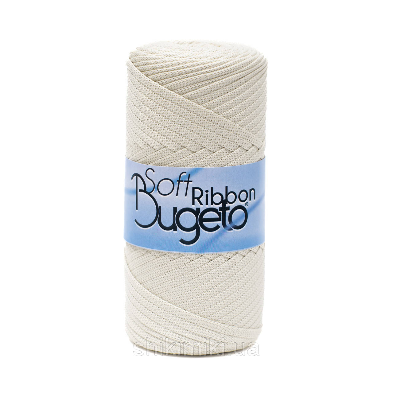 Плоский шнур поліефірний Bugeto Soft Ribbon, колір Шампань
