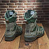 Чоловічі тактичні берці демісезонні хакі, військові черевики оливкові весна осінь, розмір 36-47, фото 7