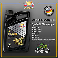 Моторное масло CASTLE MOTOR OILS 10W40 4л API SL/CF-4