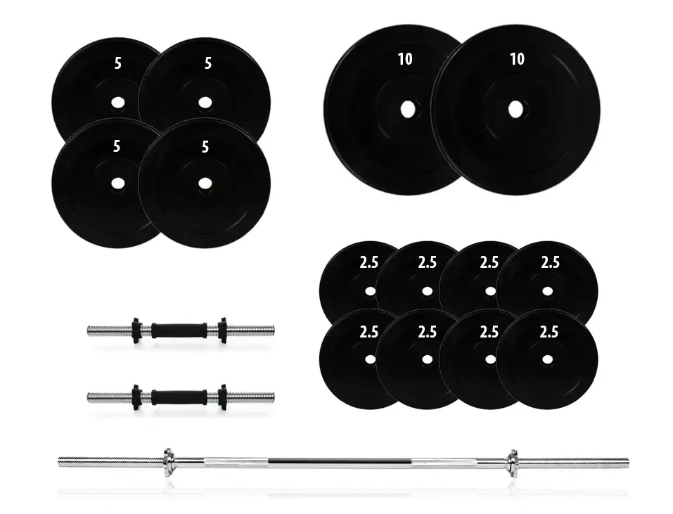 Набір Штанга + Гантелі 72 кг, фото 1
