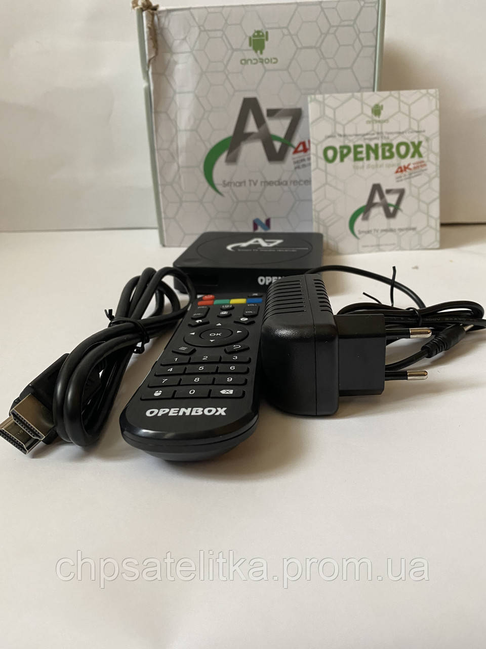 Смарт ТВ мультимедиа приставка Openbox A7 UHD - фото 2 - id-p1986877409