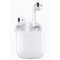 Бездротові навушники в кейсі Apple AirPods 2 Original series 1:1 AAA Class Білий