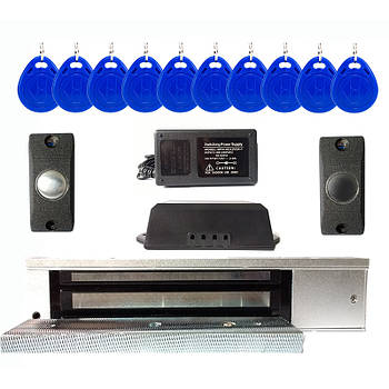 Комплект з електромагнітним замком на 350 кг