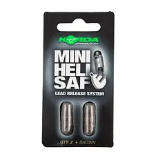 Кліпса для грузила Korda Mini Heli Safe Brown