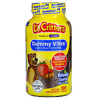 Мультивитамины для детей L'il Critters Gummy Vites 190 жевательных конфет