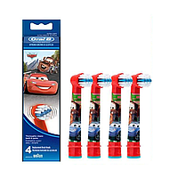 Насадки для зубних щіток Oral-B KIDS Cars Stages Power Тачки Червоні 4 шт.