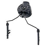 Кріплення для навушників Earmor/3М М11-Peltor (адаптер ARC на каску/шолом Fast, ACH, Mich, TOR-D), фото 5