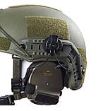 Кріплення для навушників Earmor/3М М11-Peltor (адаптер ARC на каску/шолом Fast, ACH, Mich, TOR-D), фото 8