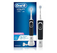 Електрична зубна щітка Oral-B Vitality D100 Braun чорна, доросла