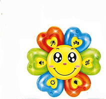 Музична іграшка "Квітка" 11,5см, LIMO TOY муз-зв. світло, казки, скоромовка, пісні, бат., у кор.