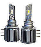 Світлодіодні LED лампи H15 45W 12-24V Kelvin 8000Lm 6000K, фото 5