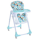 Стільчик для годування Bambi M 3233 Toucan Mint М'ятний, фото 2