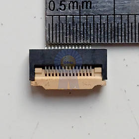 Роз'єм для ноутбука 14pin 0.5 mm ( Flip type) — Оригінал демонтаж