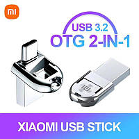 2 в 1 USB TYPC 3.1 накопитель XIAOMI флэшка 2 TB OTG U диск