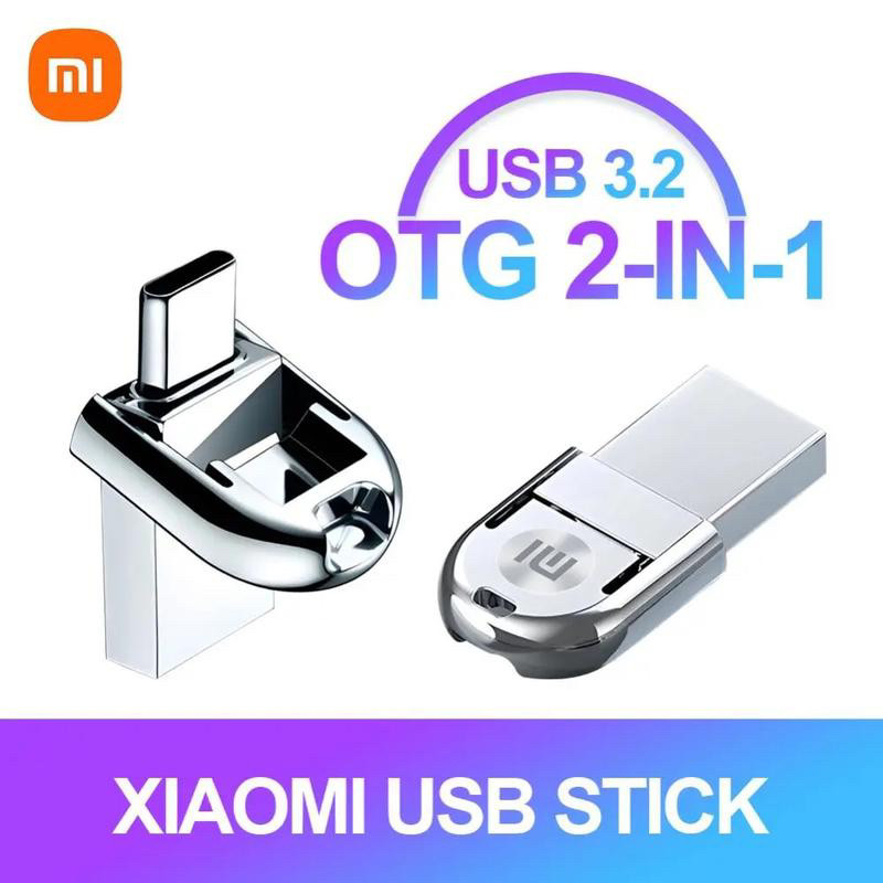 2 в 1 USB TYPC 3.1 накопичувач XIAOMI флешка 2 TB OTG U диск (ID ...