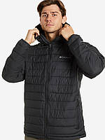 Куртка утеплена чоловіча Columbia Powder Lite Hooded Jacket, чорна розмір 46