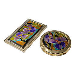 Подарунковий набір для дівчини Дзеркало та Візитниця, Zinger