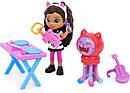 Караоке Gabby's Kitty з фігурками та аксесуарами "Кукальний будиночок Габбі" Gabby's Dollhouse Kitty Karaoke Set, фото 2