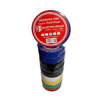 Ізострічка Асорті 0,15 мм x 18 мм x 50 м 10 шт.