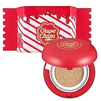 Тональна основа Кушон Chupa Chups Candy Glow Cushion SPF50+/PA+++ Тон No1.0