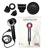 Фен для волосся 5в1 з насадками Leafless Hair Dryer та функцією швидкого сушіння для укладання, фото 11