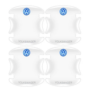 Захист під ручку дверей, наклейки Volkswagen (Фольксваген) Комплект 4 шт, фото 3