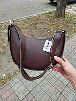 Клатч женский Welassie коричневый сумка женская коричневая кроссбоди багет шоколад
