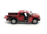 Машинка KINSMART металева KT5365W FORD F-150 SVT RAPTOR SUPERCREW 2013, фото 7