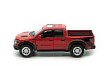Машинка KINSMART металева KT5365W FORD F-150 SVT RAPTOR SUPERCREW 2013, фото 3