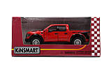 Машинка KINSMART металева KT5365W FORD F-150 SVT RAPTOR SUPERCREW 2013, фото 9
