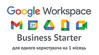 Подписка на Google Workspace Business Starter для одного пользователя (Гибкий план).