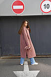Демісезонне пальто двобортне під пояс із відкладним коміром (р. 42-46) 6602249Q, фото 8