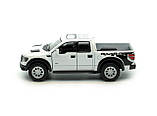 Машинка KINSMART металева KT5365W FORD F-150 SVT RAPTOR SUPERCREW 2013, фото 3