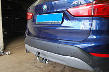 Фаркоп BMW X1 F48 2015- (БМВ Х1) оцинкованй, без підрізу бампера, фото 5