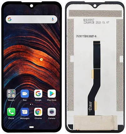 Дисплей + сенсор для Ulefone Armor 7 / 7E Black, фото 1