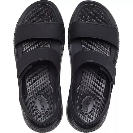 Сандалі жіночі Крокси Sandal Crocs LiteRide 360 Black Slate Grey, фото 3