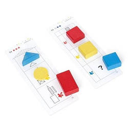 Набір для навчання логічні блоки Дьєнеша