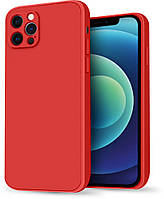 Силіконовий чохол HardCorner iPhone 12 Pro Max Red